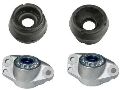 Hajus 4121010011 4x Federbeinlager Hinten Vome 1J0412331C 1J0513353C kompatibel mit A3 TT Seat Ibiza 3 4 Skoda VW Golf 4 Bora