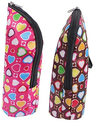 LRXIYODE 2pcs Insulated Baby Bottle Bags Thermal Feeding Milk Bottle Pouch Outdoor Nursing Supply Travel Baby Thermal Pouch