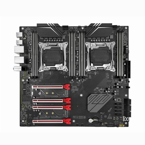 motherboard Fit For MACHINIST D8 MAX X99 Dual CPU Motherboard Combo LGA2011-3 Xeon Kit E5 2683 V4 DDR4 RAM 128GB 2400MHz Memory SSD NVME M.2