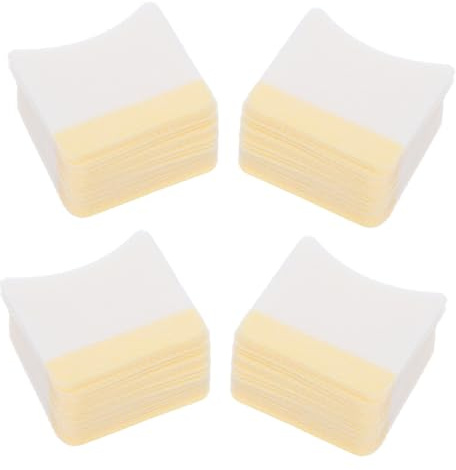 LRXIYODE Bogenförmige Make Up Entfernungspads 160 Stück Abschminkpads für Wimperncreme Komfortable Reinigungspads für Frauen und Mädchen Praktisches Kosmetik Accessoire für Salon und Heimgebrauch