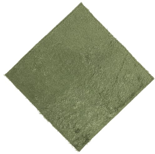 DIYEAH Tappeto per Rettili da Terrario 40X40 CM in Muschio Finto Morbido Substrato Riutilizzabile per Lucertole Tartarughe e Anfibi Rivestimento Habitat per Piccoli Animali Domestici