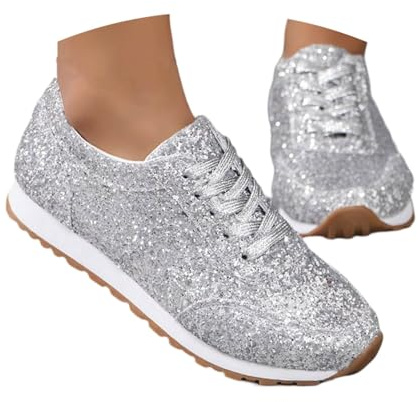 Sneakers Donna Eleganti Sneakers Eleganti Donna Scarpe 37 Blu Invernale 38 Argento Estive con Pizzo Casual Firmate Lacci Bianchi Bianche in Lavoro Comode 36 Nere Paillettes Tennis 39 da Rosse Chunky