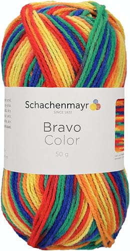 Schachenmayr Bravo Color 9801421-00090 nizza Handstrickgarn, Häkelgarn