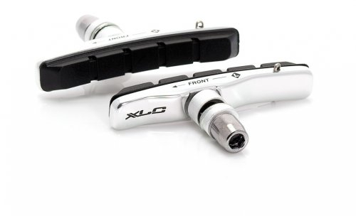 XLC BS-V02 Cartridge V-Brake Bremsschuhe Ausführung schwarz-Silber 2019 Bremsbeläge
