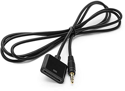 Entrée Dock Compatible avec Bose Sounddock Câble Adaptateur auxiliaire Compatible avec iPod iPhone vers Prise Jack 3,5 mm