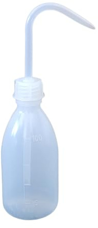 Spritzflaschen 12 x 1000ml rund Natur aus LDPE inkl. Schraubverschluss mit Steigrohr (Spritzverschluss), Laborflasche, Enghals, Dosierflasche, Dosierflaschen, Spritzerflasche ***