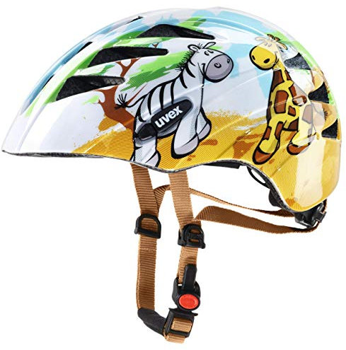uvex Kid 1 - Leichter Fahrradhelm für Kinder - individuelle Größenanpassung - Safari - 47-52 cm