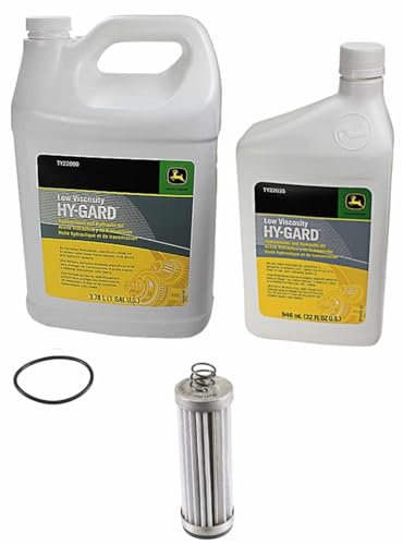 John Deere GX255/GX325/GX335/GX345/GX355 Transmission Filter/Oil Kit - MIA881446A