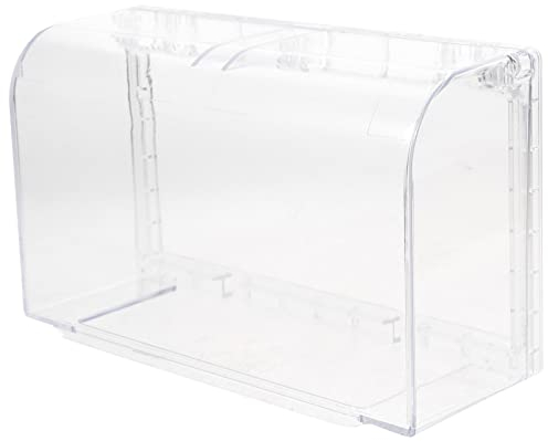 1Pezzi Copripresa Doppia Materiale Resistente Copertura per Scatola Elettrica per Domestici e Commerciali Protezione per Prese Cucina e Bagno