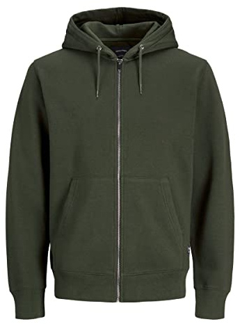 JACK & JONES Herren JJESOFT Basic Sweat Zip Hood NOOS 12191895