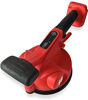 Ventosa Vibrante per Piastrelle – Ventosa Elettrica per Posa e Livellamento Gres Porcellanato e Grandi Formati – Vibrazione Anti-Bolle, Presa Forte – Utensile Pro – Outillage Carreleur 2.0