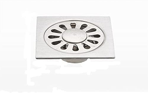 1pc Edelstahl Bodenablauf Dusche Zimmer Badezimmer Balkon Waschbecken Mopp Pool Bodenablauf (Size : E)