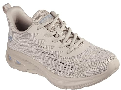 Skechers - Bobs Unity Sleek Waves, Bobs Unity Ondas Elegantes, Tan Engineered Knit,
