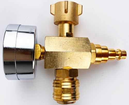 WELDINGER Kesselanschlusseinheit für Propanflasche mit Schnellkupplung NW5