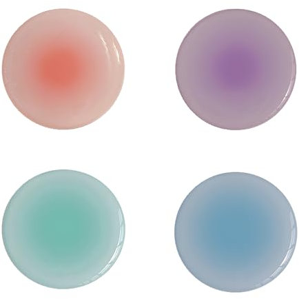 4 Pack New Version Phone Holder Solid Color Gradient Style Grip Stand Finger Holder for Smartphone and Tablets (Gradient)