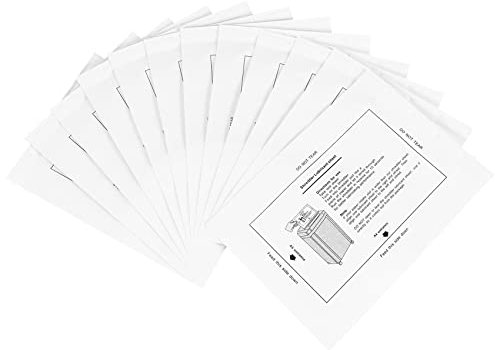 Huudngeje 12 StüCke Papier Aktenvernichter Schmier BläTter Shredder Schmier öL Tragbares Papier Typ Schmier öL FüR