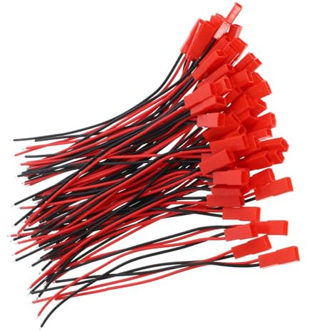 NUOBESTY Battery Cable Connector Plug Cable Female Male Multi-function for Diy Crafting Projects
