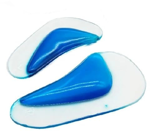 Einlegesohlen, Fußgewölbeunterstützung, Silikon-Einlegesohle, Schuhkissen, Größe S