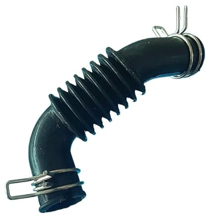 Compatible For Haier,Washer Inlet Hose Rubber 1Pc | Replacement rubber corrugated hose, for drum washer water inlet valve. Flexible. Durable seal