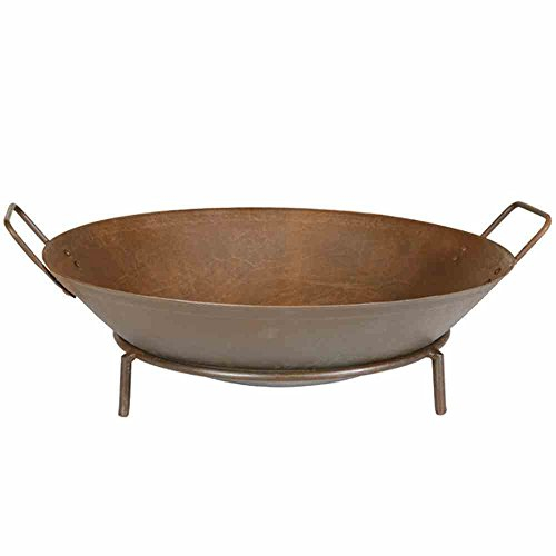 Siena Garden Braséro Effet Ancien 48 cm Marron Rouille
