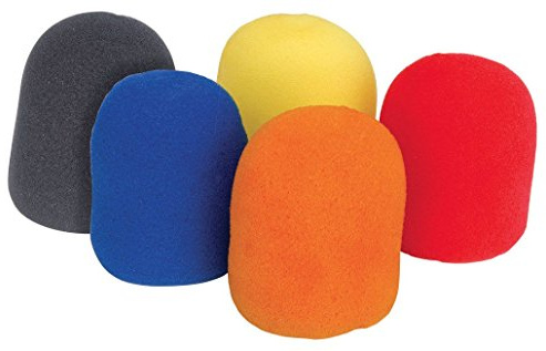 Mikrofon-Windschutz (5er Pack), bunt