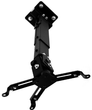 Video Supporto da soffitto per videoproiettore NERO PER Optoma EW533ST