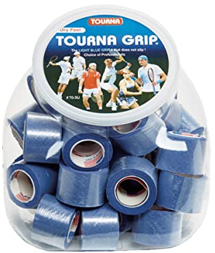 Tourna Overgrip Display-Einmachglas, blau, 36 Stück