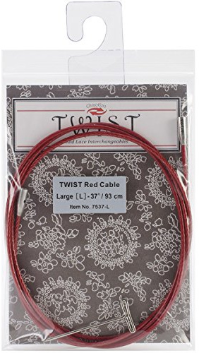 ChiaoGoo Twist RED Seil 93 cm Large für austauschbare Nadelspitzen