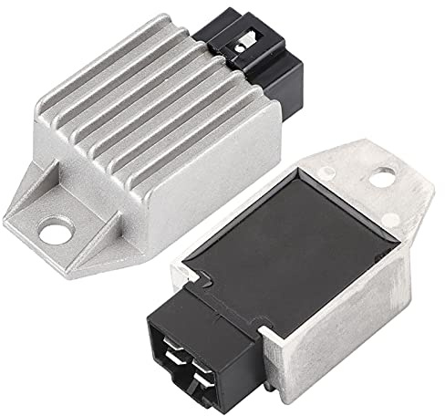 Raddrizzatore universale con regolatore di tensione, da 12 V, 4 pin, raddrizzatore con regolatore di tensione per scooter, ciclomotore, MTB, Go-kart, carrello elevatore con motore GY6 da 50 cc a 150