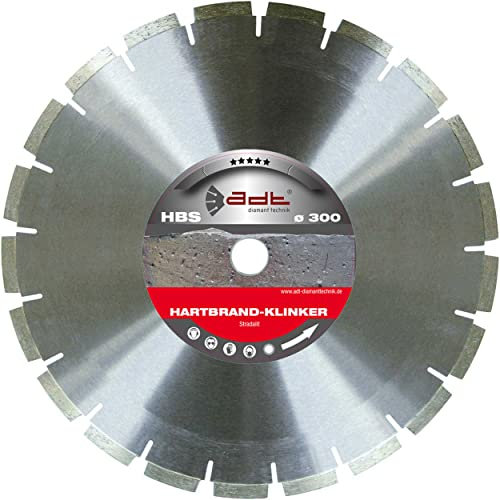 ADT Disque à tronçonner diamanté HBS Ø 300/30,0 mm Alésage diamanté pour lames