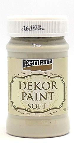 Zita 's Creative Dekor Paint Soft Mate 100 ML – Vintage Beige. Tiza Color, Vintage Color, Mate Color para Manualidades, Color, Pintura acrílica,