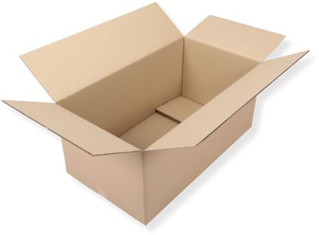 3 St. Faltkarton 900x500x400 2-wellig braun 2.40 BC-Welle Versandverpackung 90x50x40 Umzugs Bücherkartons