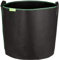 GardenMate 6X Sac à Plantes 95L en Non tissé GREENLINE - Ø 53,3cm Hauteur 42cm - Noir/Vert