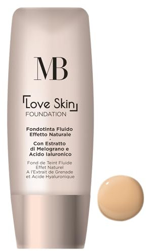 MB Milano - Fondotinta Love Foundation - BEIGE DORATO 03 - Leggero & Naturale - Idrata & Illumine