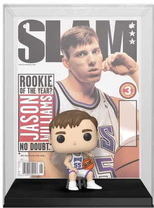 Funko Pop! NBA Cover: Slam - Jason Williams - Figura de Vinilo Coleccionable - Idea de Regalo- Mercancia Oficial - Juguetes para Niños y Adultos - Muñeco para Coleccionistas y Exposición