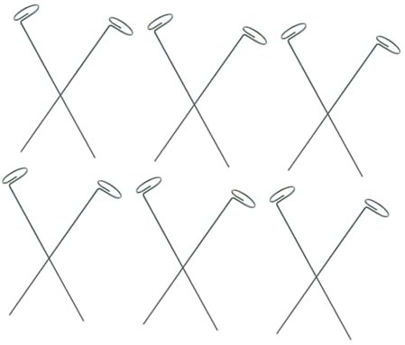 KITANDOVE 12pezzi Supporti per Piante Rampicanti da Giardino Struttura per Viti e Piante Vaso Accessori per Giardinaggio Inossidabile da Esterno e