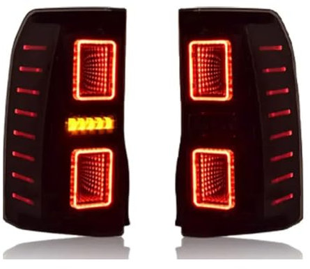 AIMXGBPS Fanali Posteriori Blocchi per Land Rover Discovery 4 Discovery 3, Auto Alta visibilità Luce Freno, Nebbia Posteriore Destro Sinistro