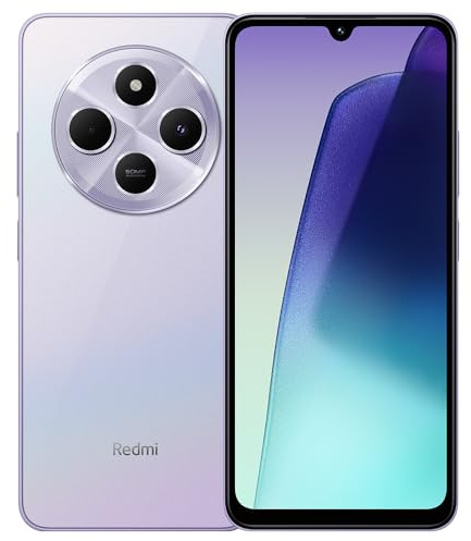XIAOMI Redmi 14C Smartphone Portatile 6,88 Pollici Display 8+256GB 120Hz Frequenza di Aggiornamento 5160mAh Durata della Batteria fino a 22 Ore di Riproduzione Video, Nessun NFC (Viola)