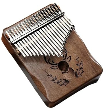 Kalimba Instrument 21 Tasten Kalimba Tasteninstrument Holz Kalimbas Professionelle Musikinstrumente Zubehör Anfänger Finger Klavier(Style 9)