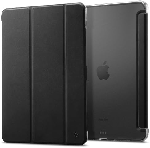 Spigen Liquid Air Folio Case Compatible with iPad Pro 11 inch Case M5/M4 (2025-2024) - Black