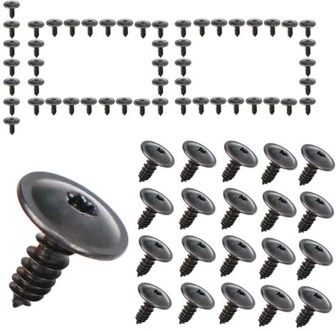 Fyrdyn Automotive Self Tapping Screws | Self Tapping Screws Assortment Kit | Precise Car Fastening Tool Exterior Accessories Pack for Workshop Home