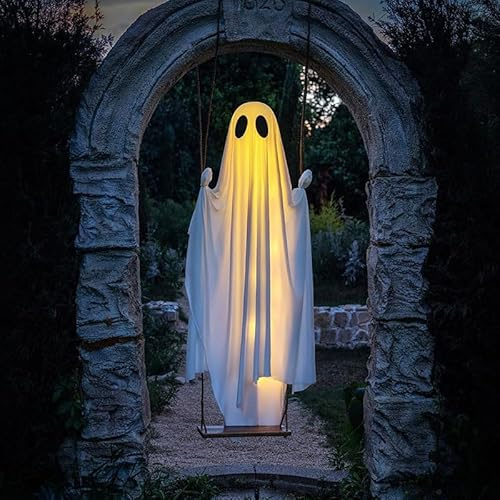 Halloween Specter Lights Decoration Set LED Scary Glowing Ornament For Outdoors Yard And Indoor Party Decors Indoor Halloween Accessories