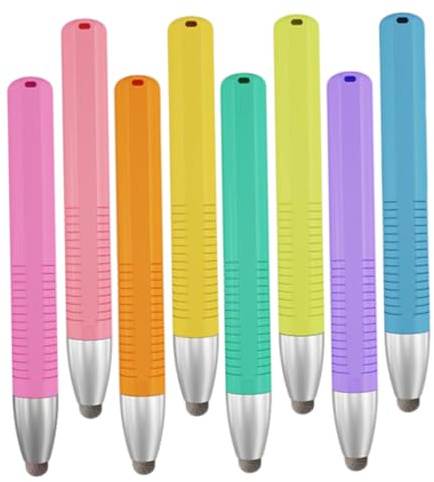 TOBBOMEY 8pcs Learning Machine Stylus Pen Boys and Girls Capacitive Touchscreen Pen for Tablet Phones for Boy Girl's Drawing and Learning