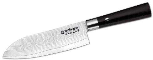 Böker Cuchillo Damasco Black Santoku, 130417dam
