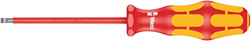 Wera, 160 i VDE Giravite isolato a taglio, 0.8 x 4.0 x 100 mm