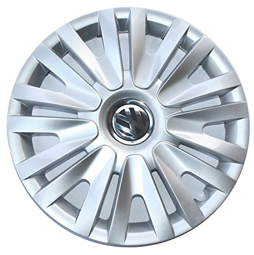 Volkswagen 5K0601147FVZN Radkappe (1 Stück) Radzierblende Radvollblende 15 Zoll Stahlfelgen 6Jx15 Stahlräder