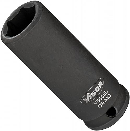 Vigueur V5550l-12 prise de courant Insert, Long, 12 mm, 1/5,1 cm