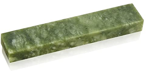 Pietra per Affilare, 8000/10000 Pietra Affilacoltelli, Pietre Affilatura Coltelli, Professionale Doppia Faccia Cote per Cucina 100 * 20 * 10mm(10000 verde)