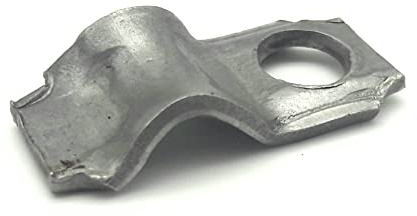 50 x Spanndrahthalter Metall Nirosta Maschendraht Zaunzubehör Zaunpfosten Zubehör Zaun Pfostenzubehör Zaun Halter Zubehör Pfosten