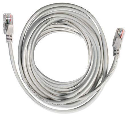 Vetrineinrete® Cavo Rete LAN ethernet RJ45 Cat 5e utp prolunga da 1,5 3 5 10 15 e 20 Metri cablato categoria 5 E CAT5 (10 mt) G33